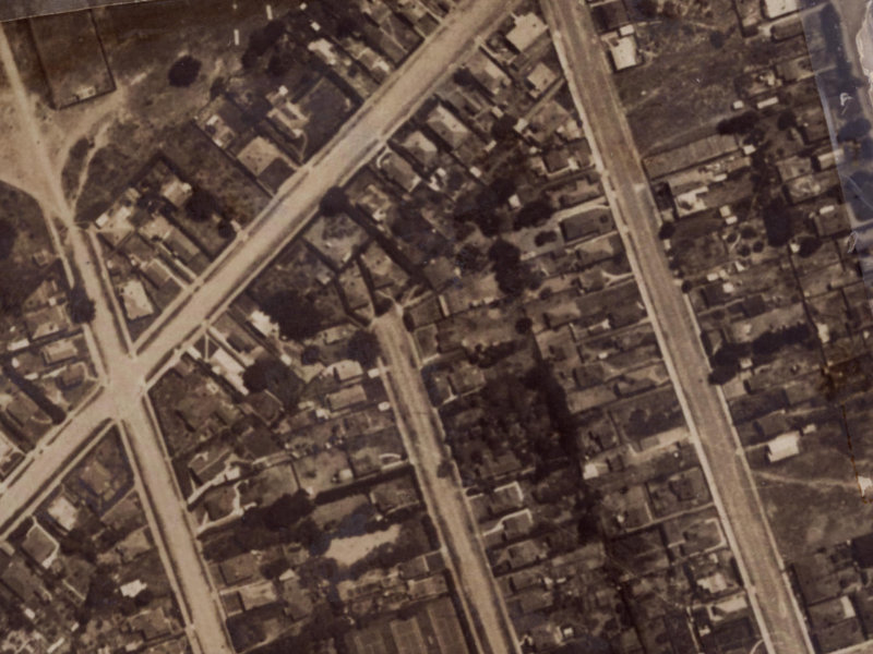 7 Howe Street from the air, 1925-1929