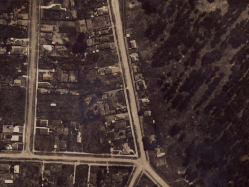 320 Keyes Road from the air, 1925-1929