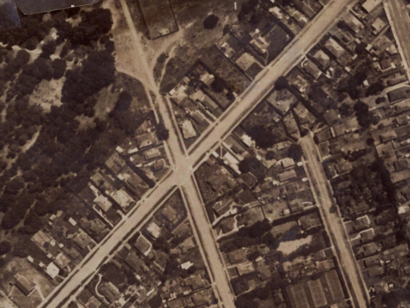 67E Lonsdale Street from the air, 1925-1929