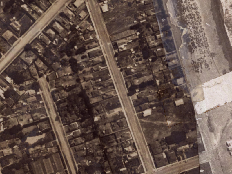 36 Keppel Street from the air, 1925-1929