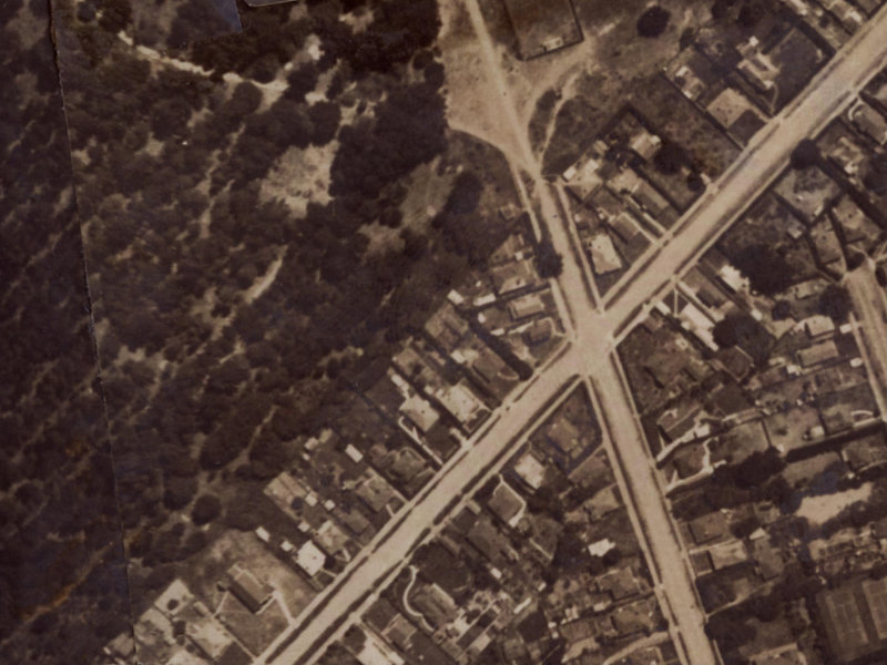 82 Lonsdale Street from the air, 1925-1929