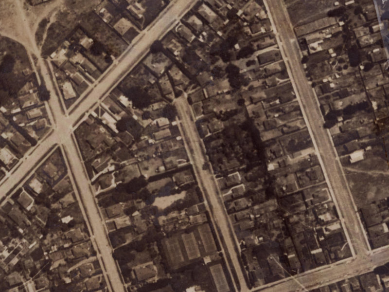 11B Howe Street from the air, 1925-1929