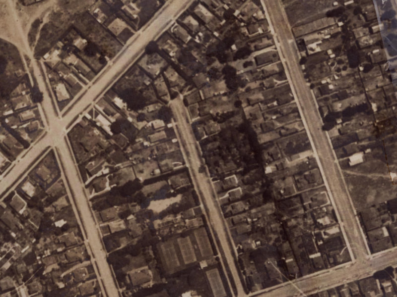 15 Howe Street from the air, 1925-1929