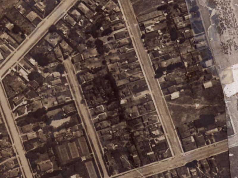 42 Keppel Street from the air, 1925-1929