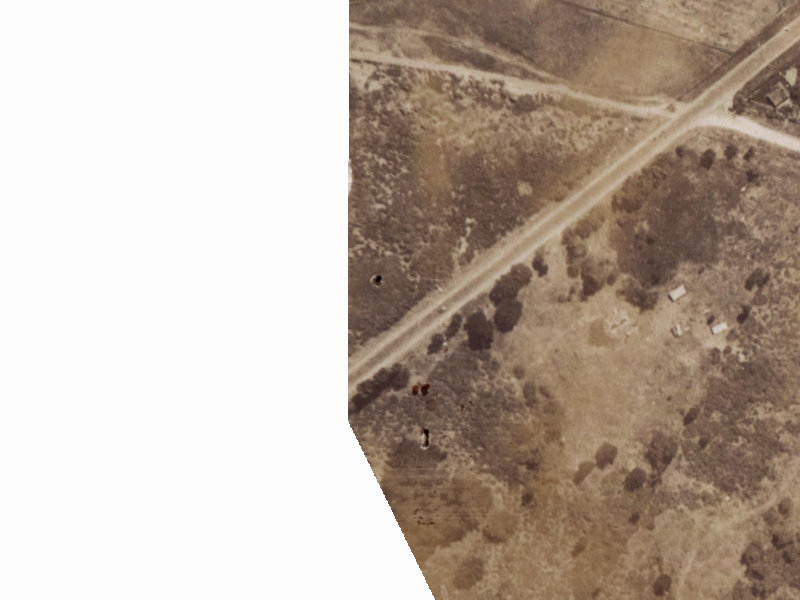 308 Wainoni Road from the air, 1925-1929