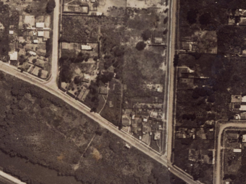 172 Baker Street from the air, 1925-1929