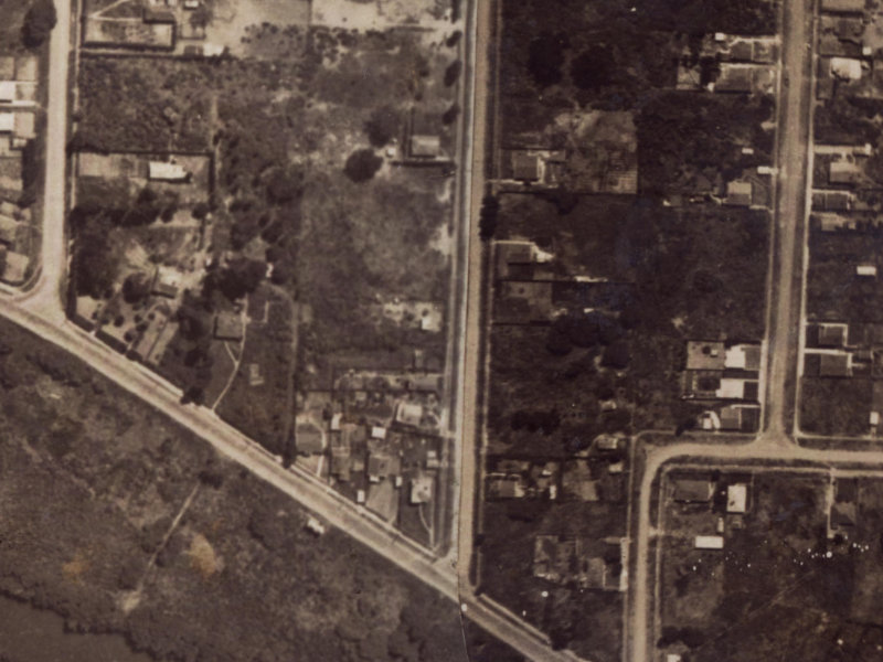 168 Baker Street from the air, 1925-1929