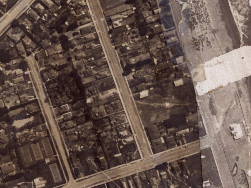 47 Keppel Street from the air, 1925-1929