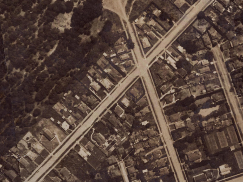 83 Lonsdale Street from the air, 1925-1929