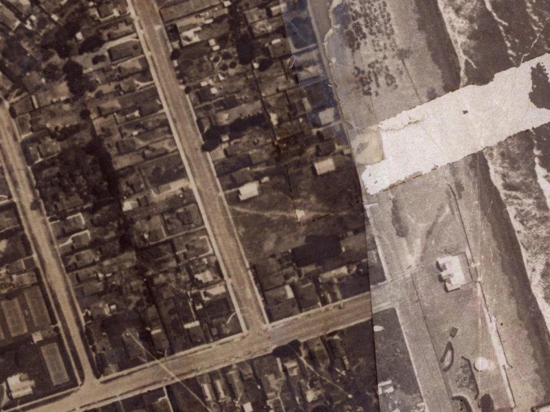 51C Keppel Street from the air, 1925-1929