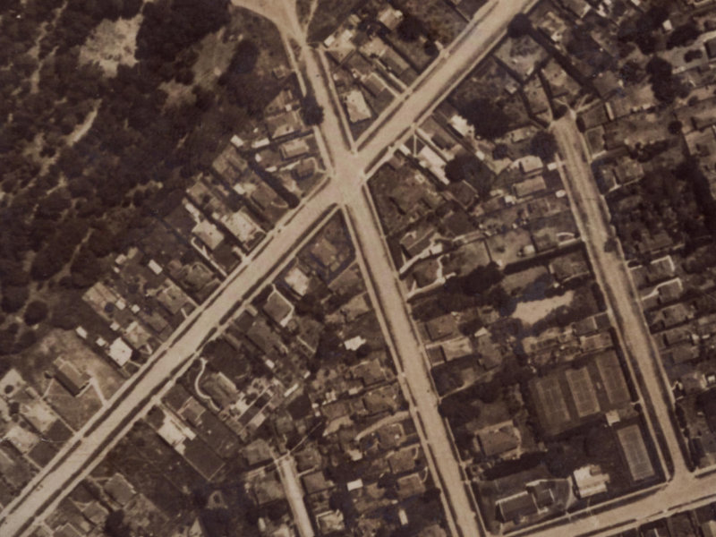 158 Shaw Avenue from the air, 1925-1929