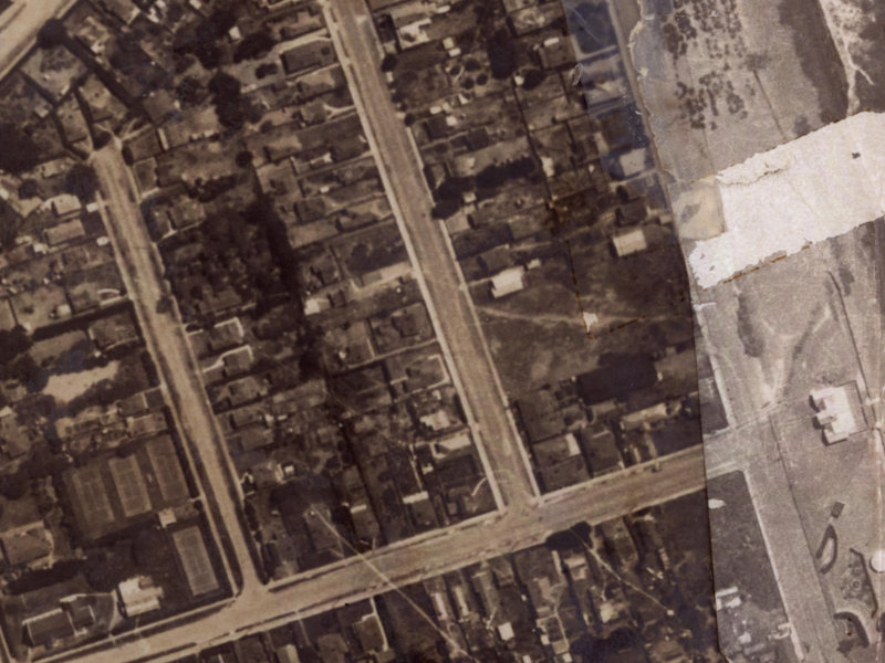 51 Keppel Street from the air, 1925-1929
