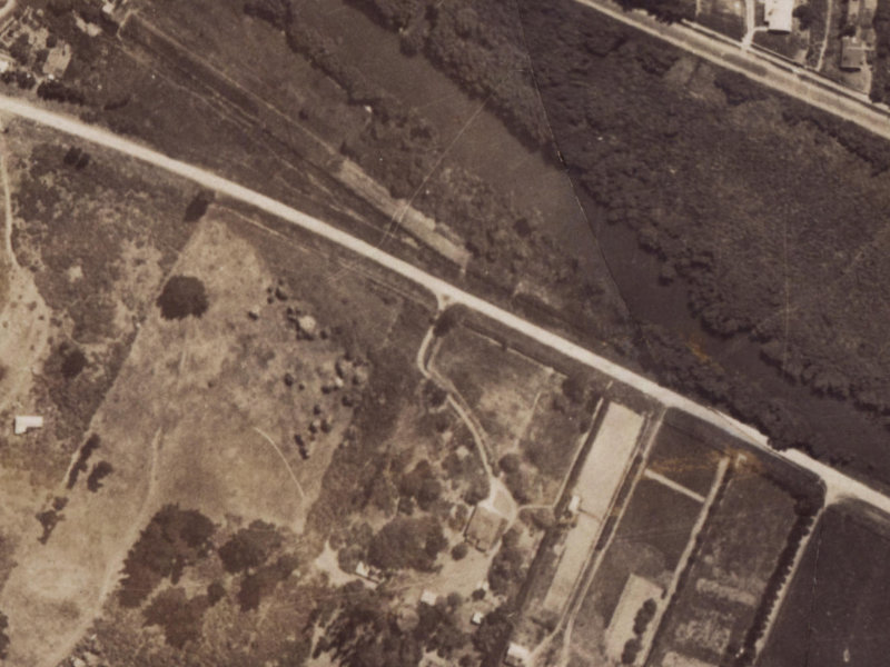 43 Anzac Drive from the air, 1925-1929