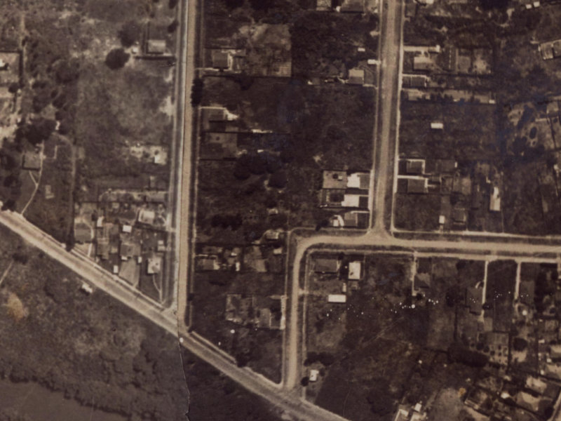 38 Rawson Street from the air, 1925-1929
