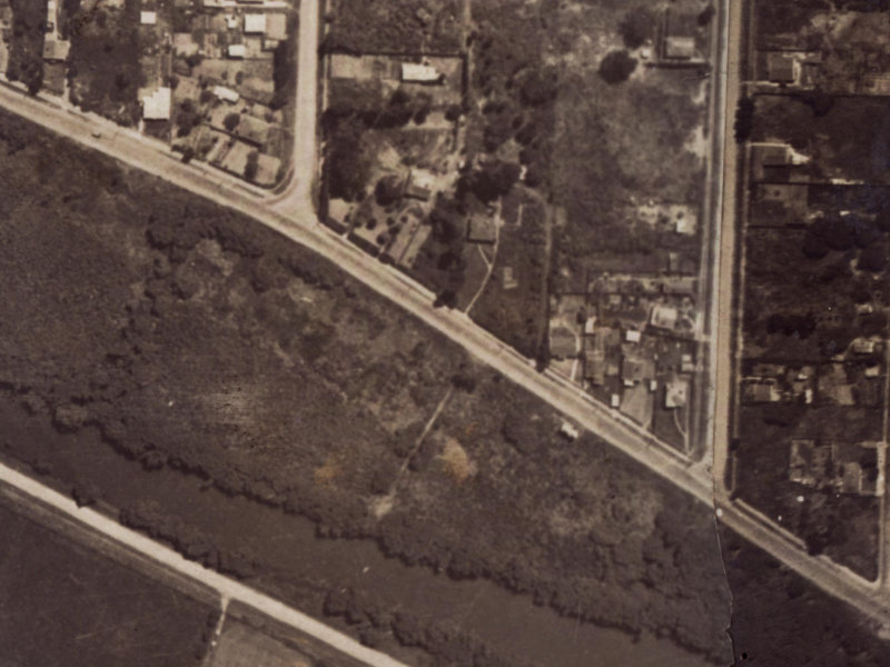 522 New Brighton Road from the air, 1925-1929
