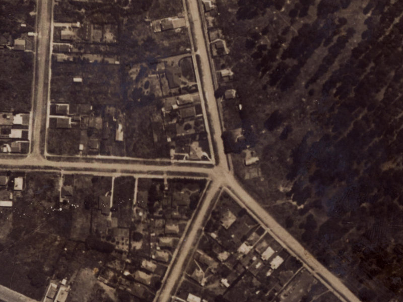 12 Rawson Street from the air, 1925-1929