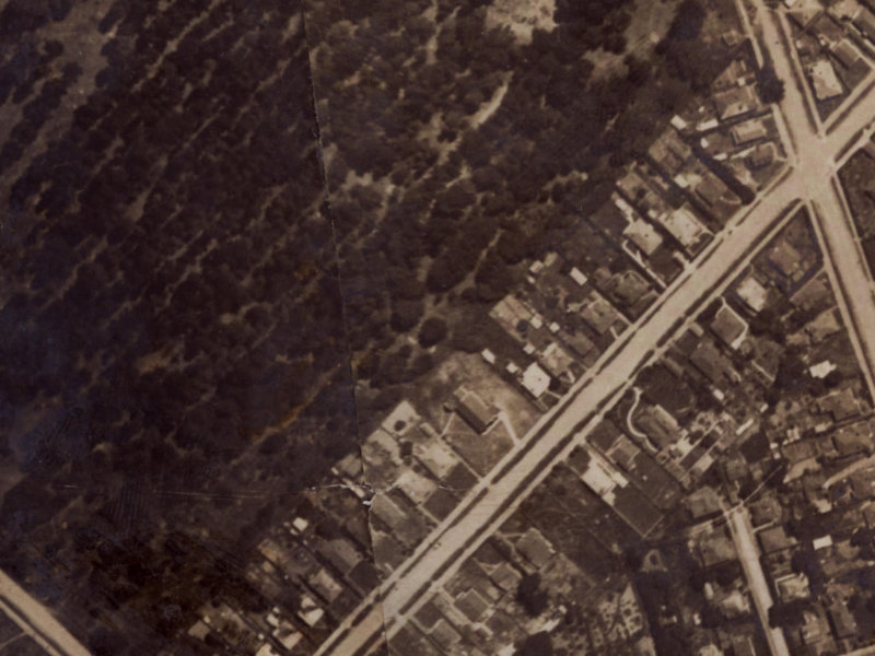 100C Lonsdale Street from the air, 1925-1929