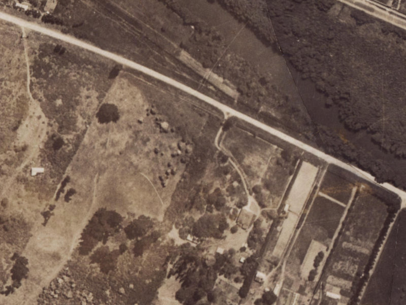 120 Eureka Street from the air, 1925-1929