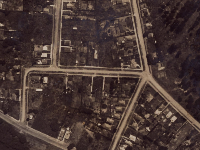 21 Rawson Street from the air, 1925-1929