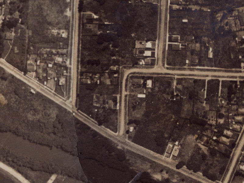 44 Rawson Street from the air, 1925-1929