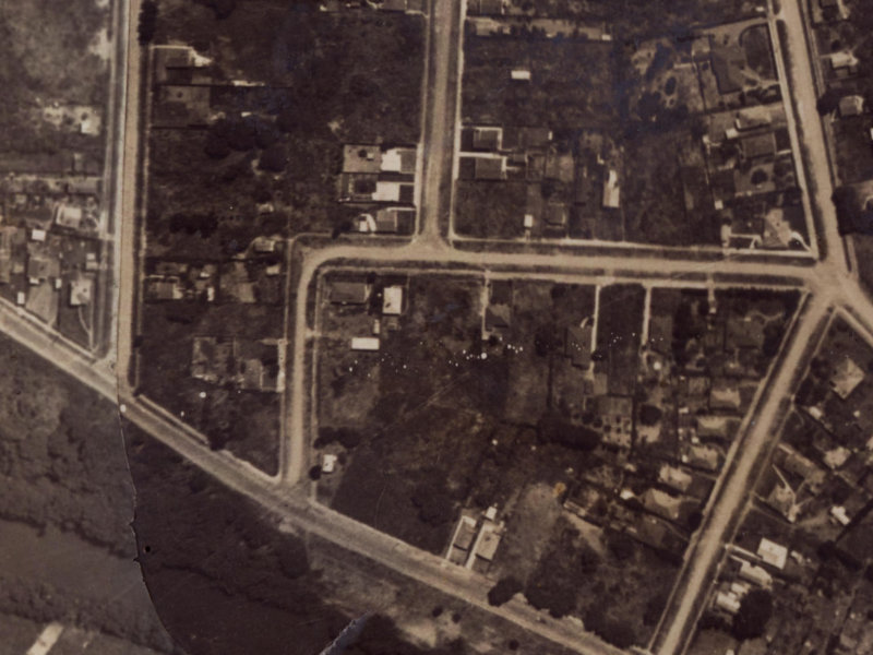 Rawson Street from the air, 1925-1929