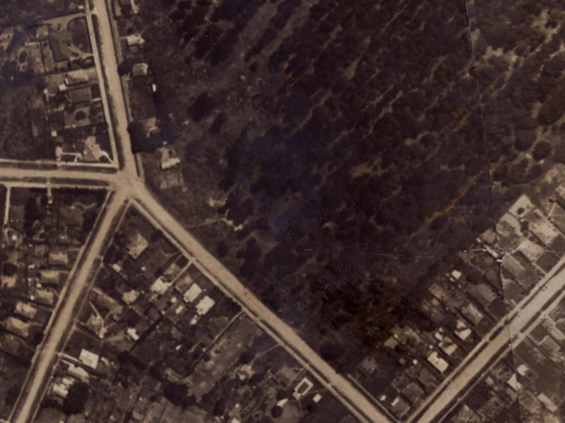 355 Keyes Road from the air, 1925-1929