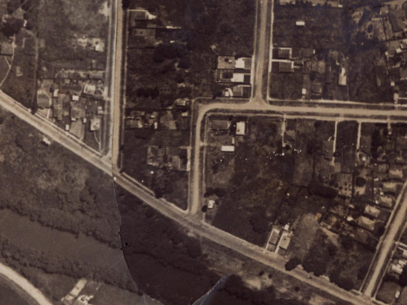 43 Rawson Street from the air, 1925-1929
