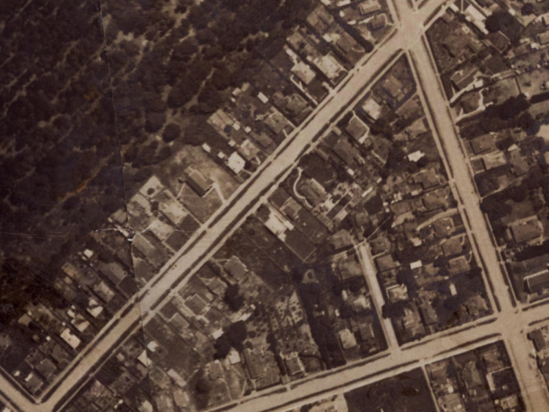 103 Lonsdale Street from the air, 1925-1929