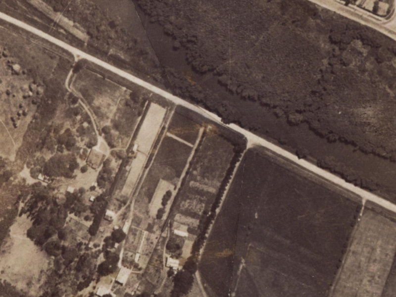 Anzac Drive from the air, 1925-1929