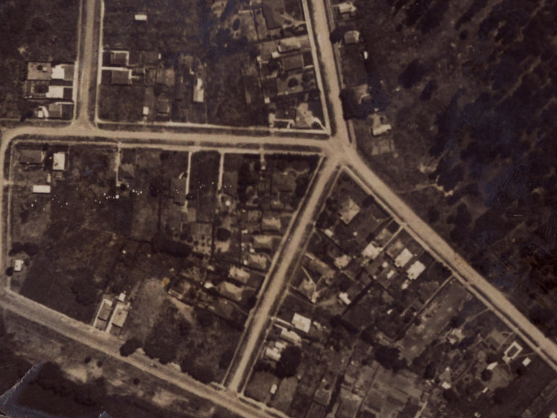 12 Pratt Street from the air, 1925-1929