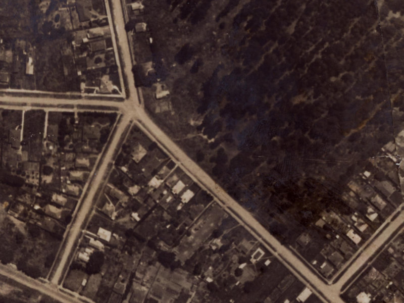 360 Keyes Road from the air, 1925-1929
