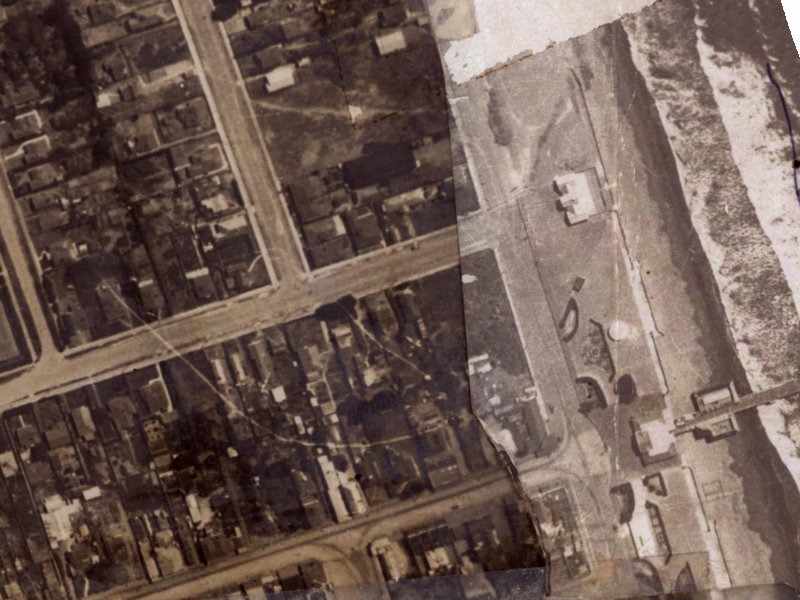 12 Hawke Street from the air, 1925-1929