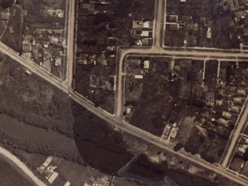 45 Rawson Street from the air, 1925-1929