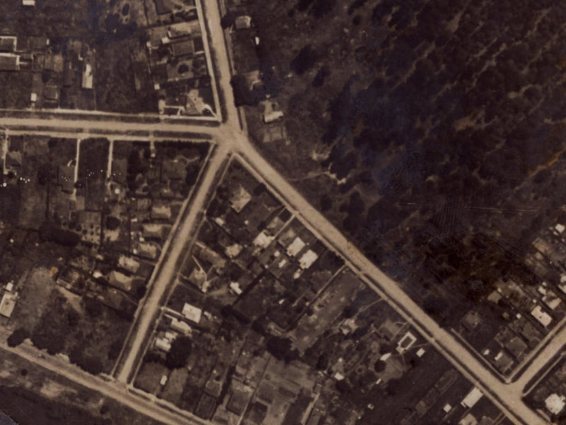 356 Keyes Road from the air, 1925-1929