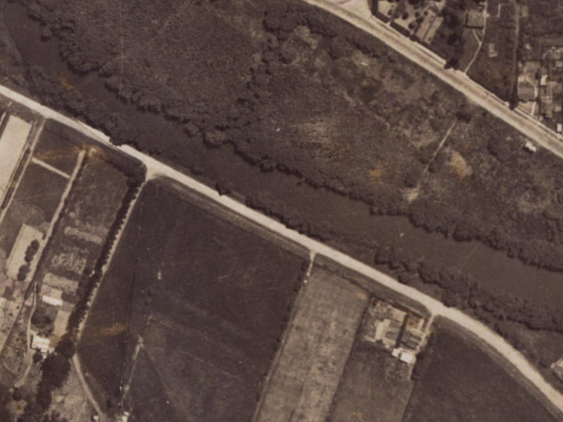 79 Anzac Drive from the air, 1925-1929