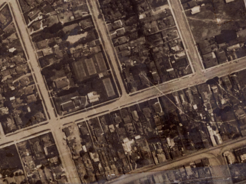 35 Howe Street from the air, 1925-1929