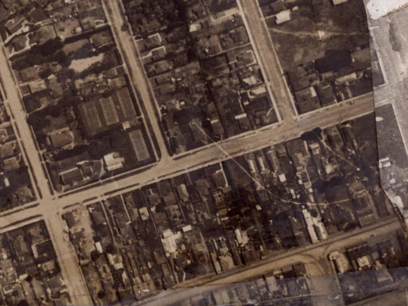 39 Hawke Street from the air, 1925-1929