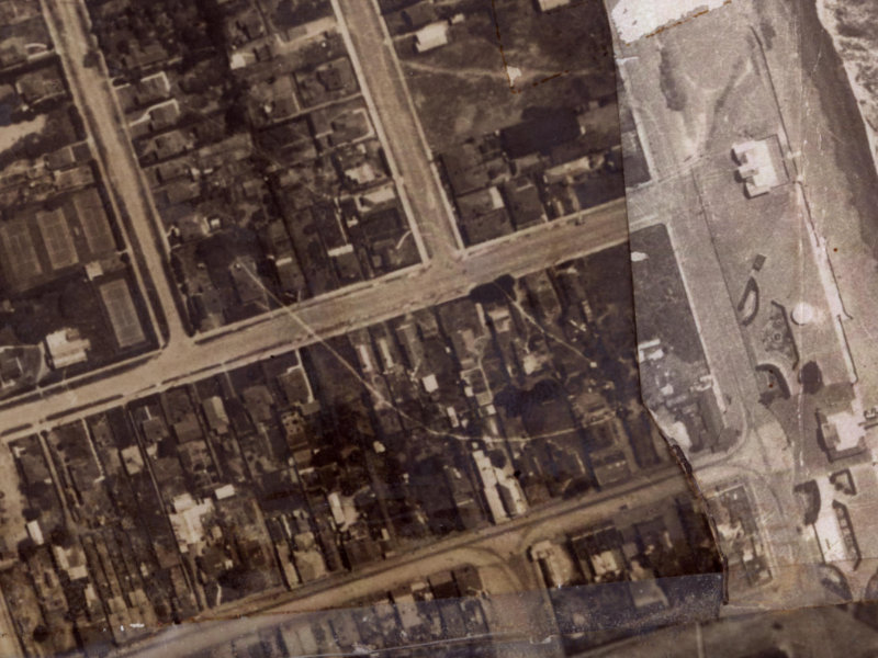 26 Hawke Street from the air, 1925-1929