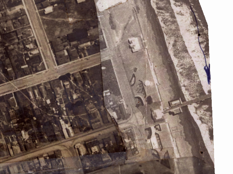 209-205 Marine Parade from the air, 1925-1929