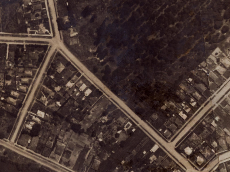365 Keyes Road from the air, 1925-1929