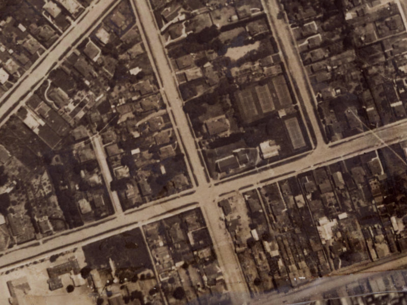 171 Shaw Avenue from the air, 1925-1929