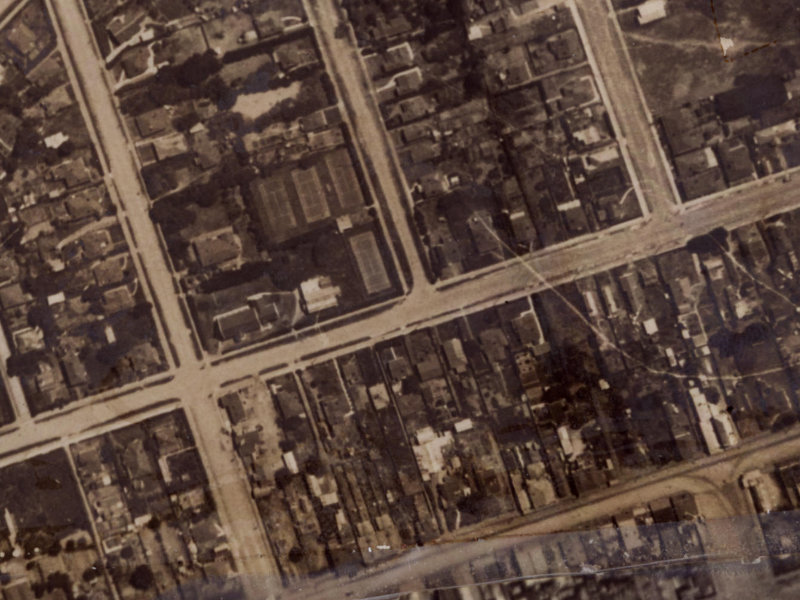 45 Hawke Street from the air, 1925-1929