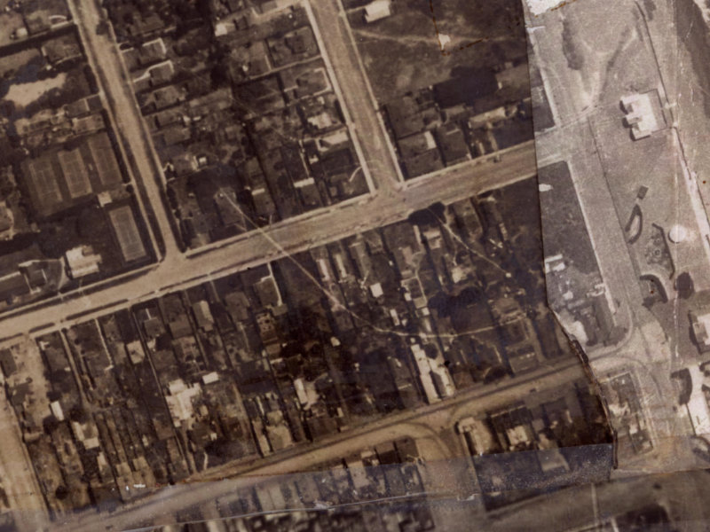 23 Hawke Street from the air, 1925-1929