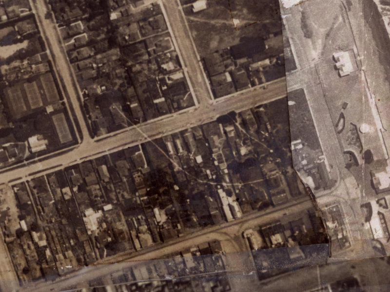 21 Hawke Street from the air, 1925-1929