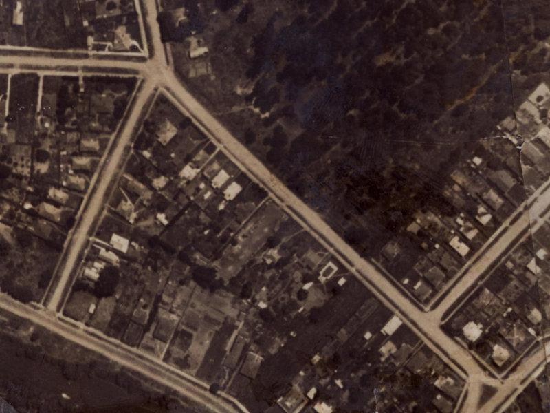 368 Keyes Road from the air, 1925-1929