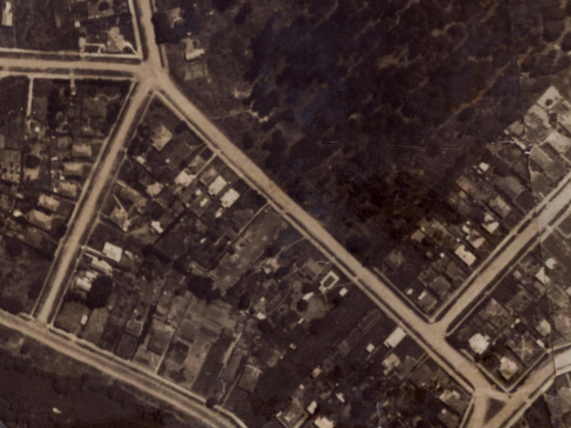 370 Keyes Road from the air, 1925-1929