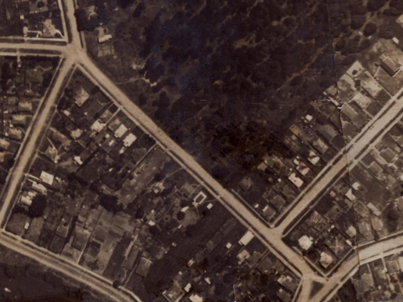 373 Keyes Road from the air, 1925-1929