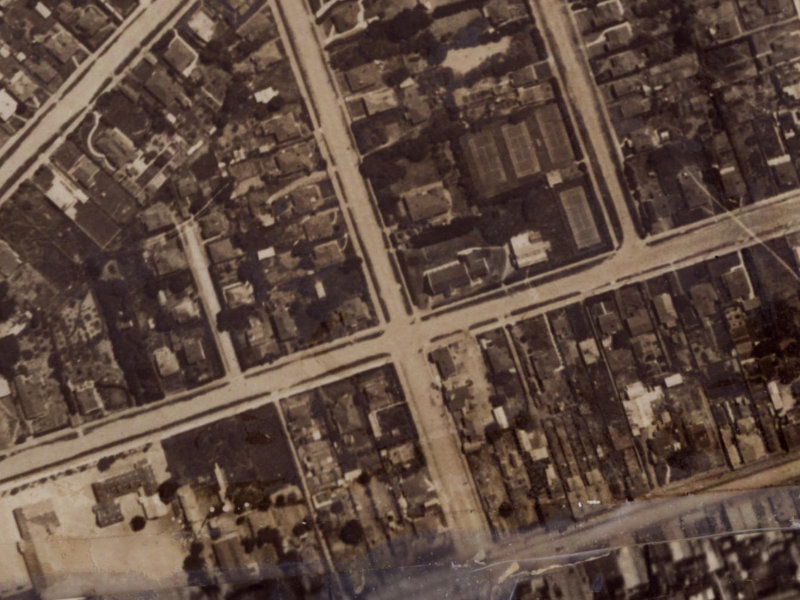 50 Hawke Street from the air, 1925-1929