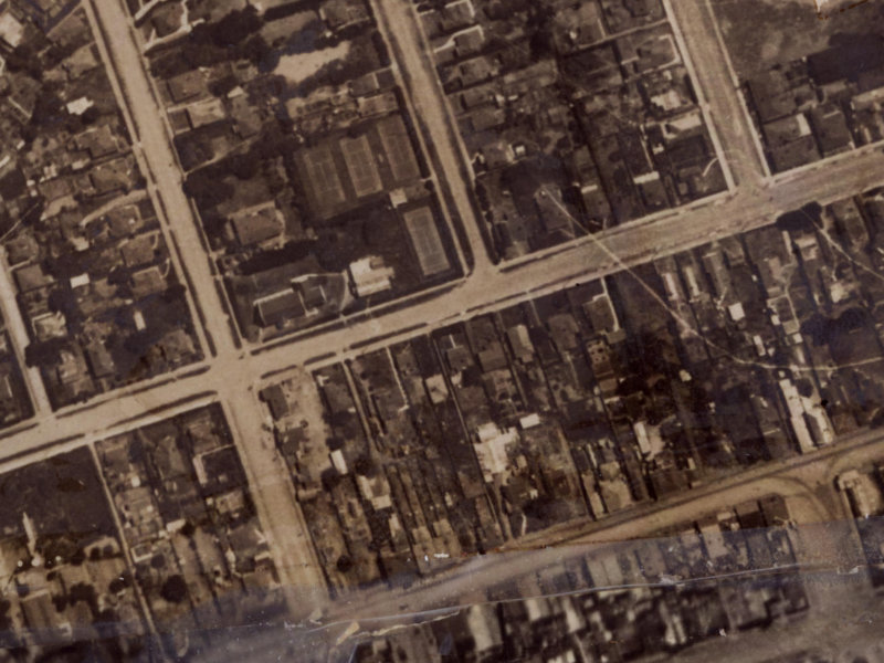 47 Hawke Street from the air, 1925-1929
