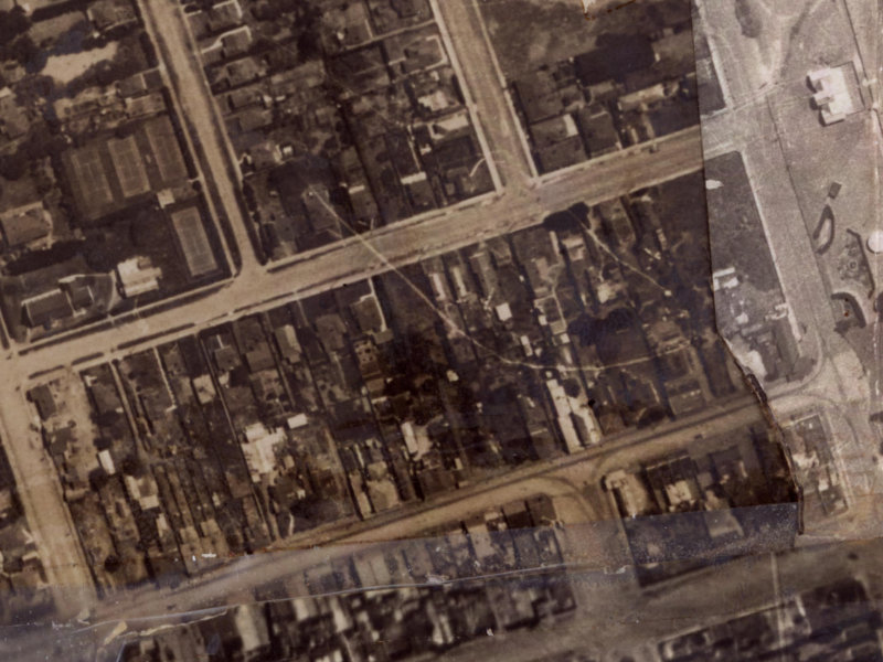 68 Hawke Street from the air, 1925-1929